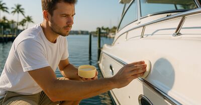 Choosing the right boat wax or polish for fiberglass vs. painted hulls in Sarasota