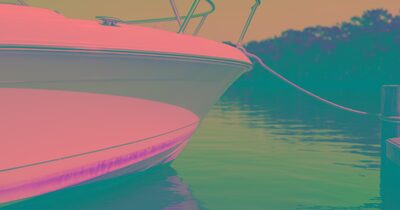 How to get rid of waterline stains on a boat hull in Sarasota